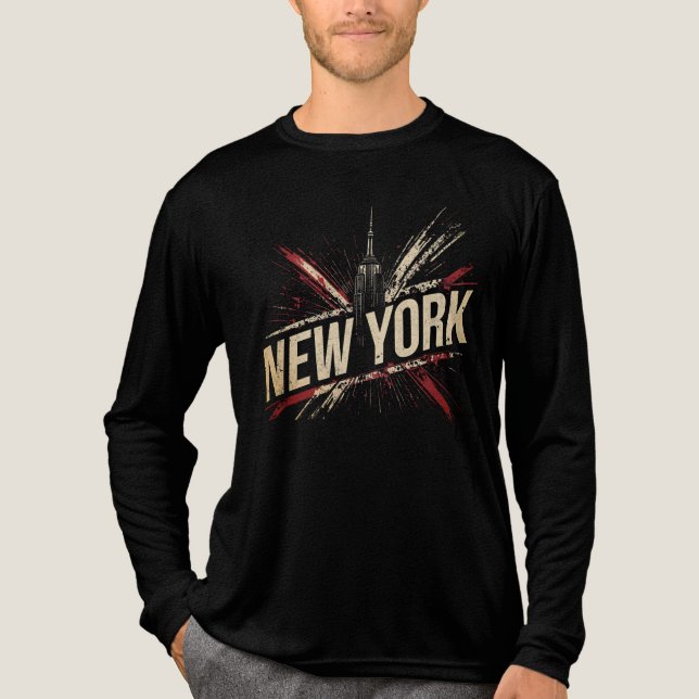 Camiseta Triblenda I Heart NYC" T-shirt - Casual New York City Urban  (Anverso)