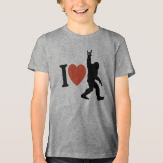 Camiseta Triblenda I Love Bigfoot Rock On