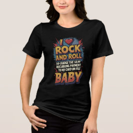 Camiseta Triblenda I Love Rock N Roll At Any Cost