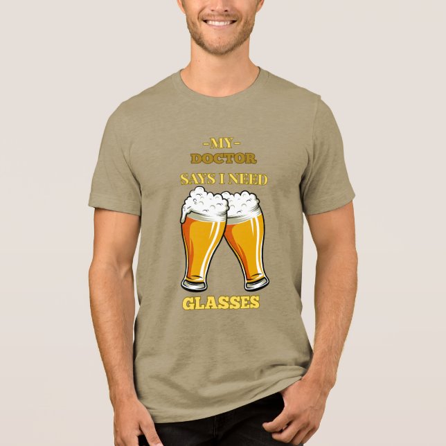 Camiseta Triblenda I need glasses (Anverso)