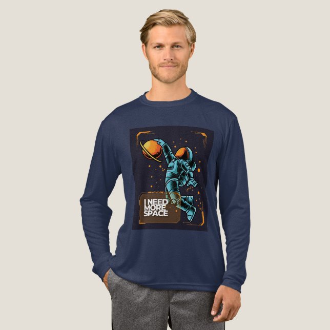 Camiseta Triblenda I Need More Space Astronaut T-Shirt (Anverso Completo)