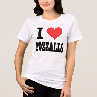 Camiseta Triblenda I ❤️ Pozzallo  T-Shirt