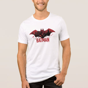 Camiseta Triblenda Icono de Batman Crimson Gotham