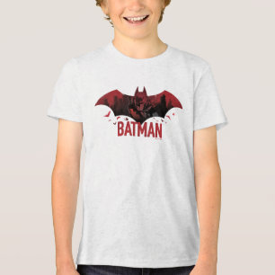 Camiseta Triblenda Icono de Batman Crimson Gotham