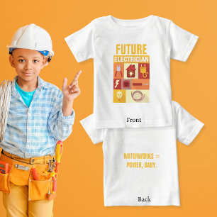 Camiseta Triblenda Icono de electricista profesional diseñado