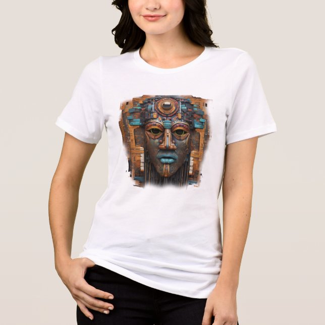 Camiseta Triblenda Icono de Techno (Anverso)