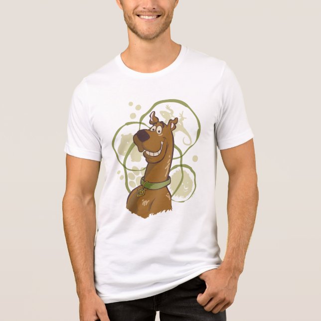Camiseta Triblenda Iconos de Safari Scooby-Doo (Anverso)