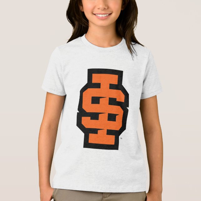 Camiseta Triblenda Idaho State University Bold Bengala Logo (Anverso)