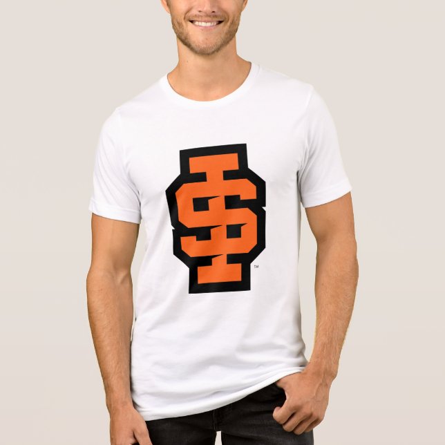 Camiseta Triblenda Idaho State University Bold Bengala Logo (Anverso)