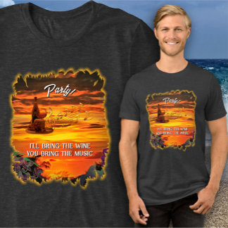 Camiseta Triblenda I'll bring the wine Sunset 2584