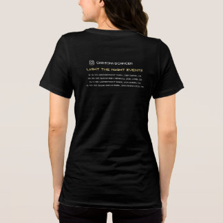 Camiseta Triblenda Ilumina la Noche por Carson