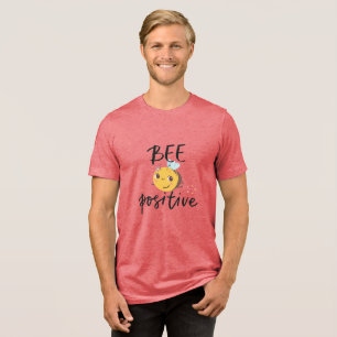Camiseta Triblenda Ilustracion Bee Positive Cute Bumblebee