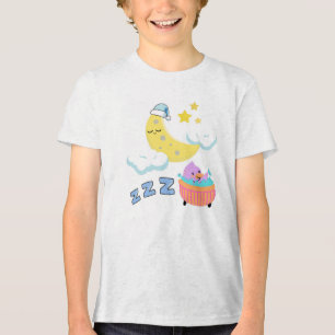 Camiseta Triblenda Ilustracion Cute Personalizado Bedtime