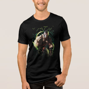 Camiseta Triblenda Ilustración de Batman Bane enjaula de murciélagos