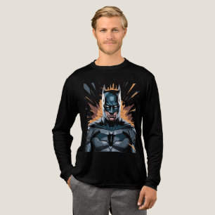 Camiseta Triblenda Ilustracion de batman en una pose dinámica