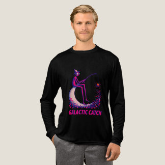 Camiseta Triblenda Ilustración de captura galáctica: pesca lunar y br