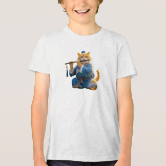 Camiseta Triblenda ILUSTRACION de gato generado por IA - Guay y artís