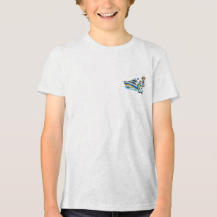 Camiseta Triblenda Ilustración de marinero de dibujos animados con ya