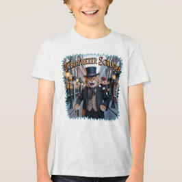 Camiseta Triblenda Ilustración de Tabbynezer Scrooge – Tabby Scrooge
