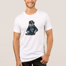 Camiseta Triblenda Ilustración divertida de DJ Animal Vintage EDM toc