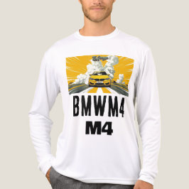 Camiseta Triblenda Ilustración gráfica larga del coche deportivo amar