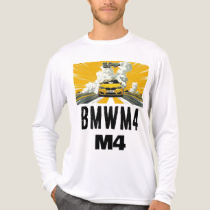 Camiseta Triblenda Ilustración gráfica larga del coche deportivo amar