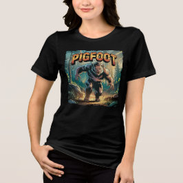 Camiseta Triblenda Ilustracion Pigfoot Combo Creation Funny