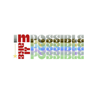 Camiseta Triblenda I'm Possible Motivational Typography 