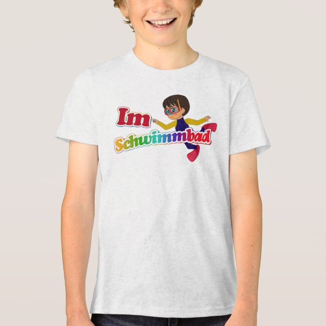 Camiseta Triblenda Im Schwimmbad (Anverso)