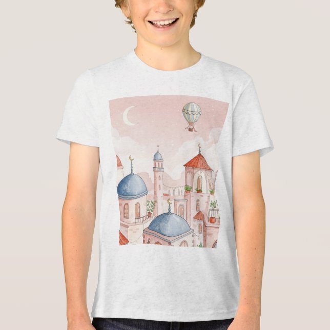 Camiseta Triblenda Imaginary town (Anverso)