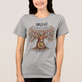 Camiseta Triblenda Immi La Raíz de Mi Alma Tributo a la Madre