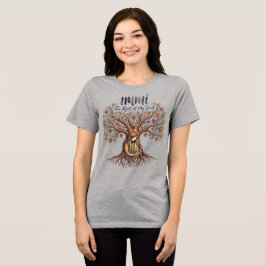 Camiseta Triblenda Immi La Raíz de Mi Alma Tributo a la Madre