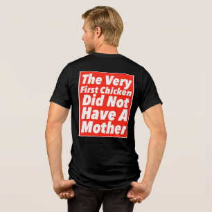 Camiseta Triblenda Impresión de Novedad de Humor de Pollo