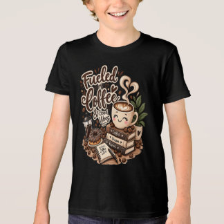Camiseta Triblenda Impulsado por Café y Buenos Sentimientos – Lindo A