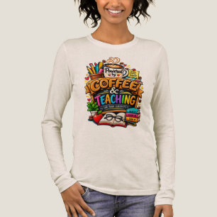 Camiseta Triblenda Impulsado por Café y Enseñanza Personalizados Dive