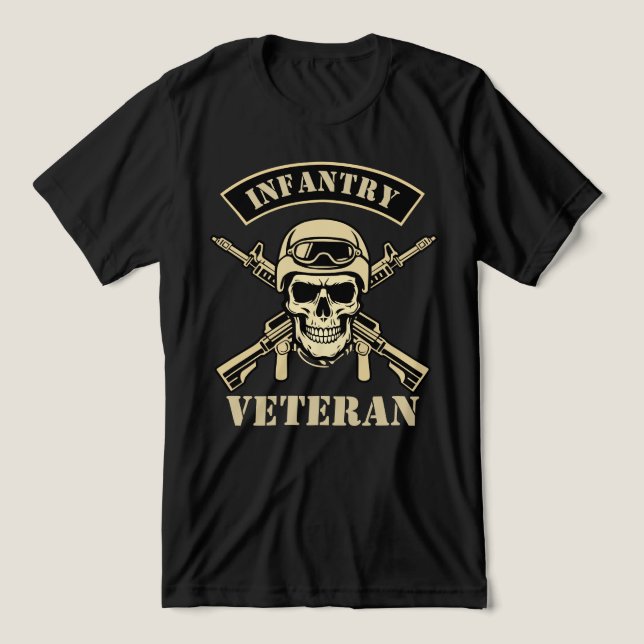 Camiseta Triblenda Infantry Veteran (Diseño delantero )