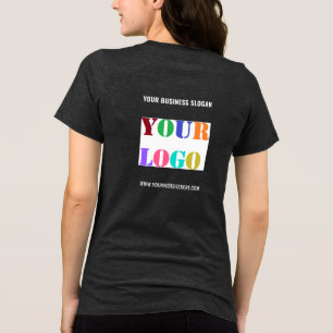Camiseta Triblenda Información de nombre de logotipo de su empresa Br