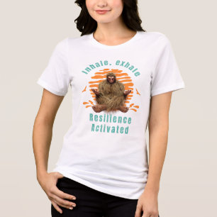 Camiseta Triblenda Inhala, Exhala Resiliencia Activada Bigfoot