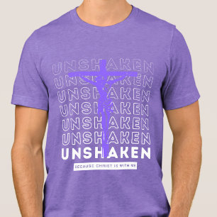 Camiseta Triblenda Inquebrantable - Versículo bíblico religioso Jesús