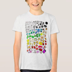 Camiseta Triblenda Insanidad Inanimada De Bfdi Todos Los Caracteres _