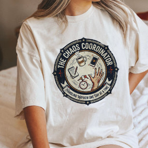 Camiseta Triblenda Insigne de manejo de caos del coordinador de caos