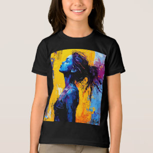 Camiseta Triblenda Inspiración Chica belleza femenina amor destino