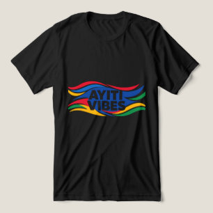 Camiseta Triblenda Inspiración Colorida de Vibraciones de Ayiti