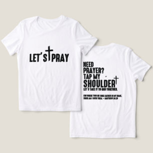 Camiseta Triblenda Inspiracional/Cristiano Necesita Oración