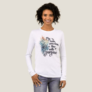 Camiseta Triblenda Inspiracional Vuela Con Pasión