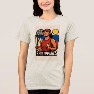 Camiseta Triblenda Inspirada por la estrella de tenis Alexandra Eala