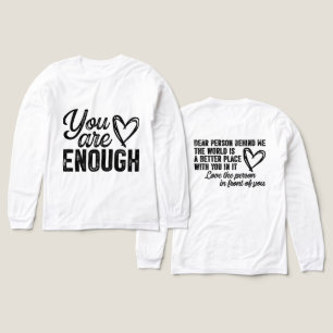 Camiseta Triblenda Inspirador Eres Suficiente