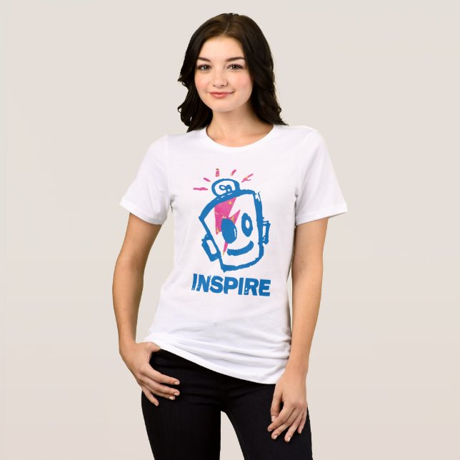 Camiseta Triblenda INSPIRE (HAPPY) Shirt (Anverso Completo)