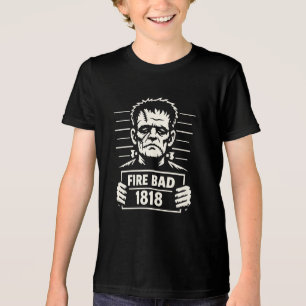 Camiseta Triblenda Instantánea de Monstruo Cosido – Fuego Malo 1818