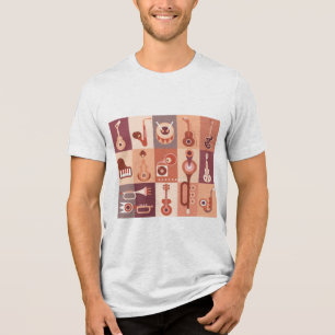 Camiseta Triblenda Instrumentos de música
